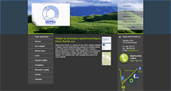 Desktop Screenshot of depos.cz